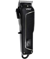 Акумуляторна машинка для стрижки волосся VGR V-683 10W бездротовий чоловічий бездротовий тример для окантовки бороди і вусів зі змінними насадками і дисплеєм USB