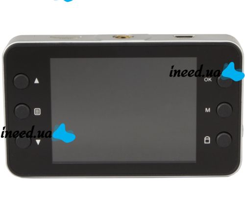 Автомобильный видеорегистратор DVR K6000 Full HD Vehicle Blackbox DVR 1080p, DVR 6000 FullHD, Авторегистратор экран 2,4 дюйма в салон машины Черный