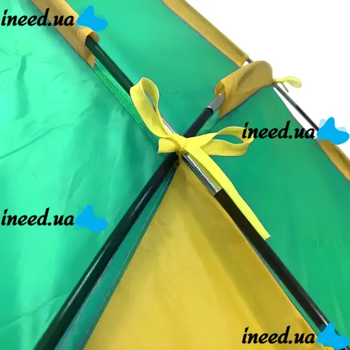Пляжная двухместная палатка-тент Ракушка Send Tent WM-0T103 Зеленая 210×120×105 см автоматическая туристическая тент палатка с каркасом для кемпинга