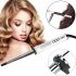 VGR V-526 Professional Cone Curling Flat Iron with Tourmaline Coated Afrocudry, V 526 Spiral Curling and Hair Styling Appliance with Thermoregulator