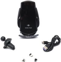Car Touch Phone Holder Smart Sensor Q3 Universal Mount with Wireless, Magnetic Charging for Car Phone 15W