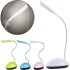 Настільна світлодіодна гнучка лампа LED Desk Light X - 7188 на батарейках, бездротовий настільний міні світильник з механічним вимикачем BL-7188