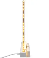 Acrylic LED Drawing Board T-466: LED Table Lamp on a Stand with Backlight and Markers for Notes, 15 x 15 cm, USB