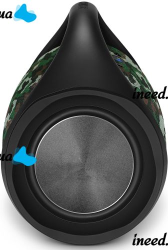Large Wireless Music Speaker T&G Booms Box Big Camouflage with Handle, Portable Bluetooth Speaker in Boombox Style USB AUX for Android IOS