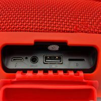 Large Wireless Music Speaker T&G Booms Box Big Red with Handle Portable Bluetooth Speaker Boombox Style USB AUX for Android IOS