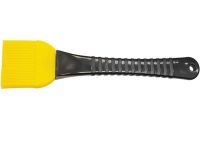 Набір кондитерських силіконових кистей Better Brush з 3 штук з пластиковою ручкою для змазування їжі, випічки, кулінарні пензлики для кухні Жовті