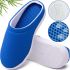 Бамбуковые тапочки Cool Bamboo Anti-Fatigue Gel Slippers для снятия усталости ног 41 размер, расслабляющие гелевые тапки из пены с эффектом памяти