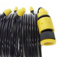 Садовый туманообразователь 10 м Patio Mist Mistcooling Kit BD-182 Автоматическая система капельного полива, оросительная система, автополив Muciakie