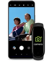 Фитнес браслет Xiaomi Mi Band M9 Black спортивные наручные смарт часы с шагомером, измерением давления и пульсометром Сяоми Smart Watch Черные