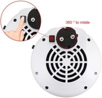 Портативный обогреватель Wonder Heater BD-168 мини тепловентилятор в розетку с терморегулятором и таймером 900W дуйчик от сети с пультом Белый