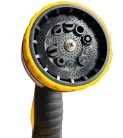 Садовий поливальний шланг з котушкою і розпилювачем ARK Water Hose Reel AND923 10 м для поливу, Котушка барабан для водяного шланга 3/8 " з ручкою