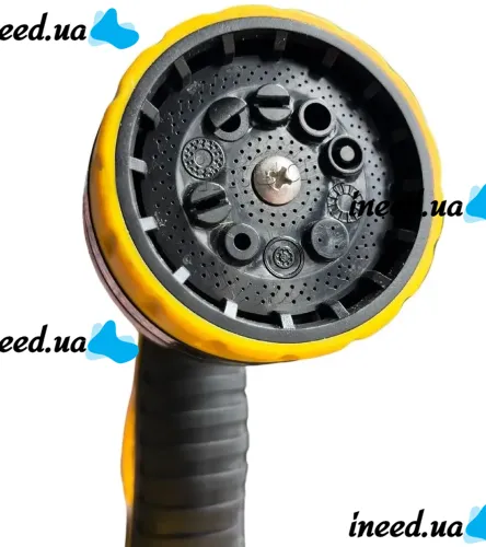 Садовий поливальний шланг з котушкою і розпилювачем ARK Water Hose Reel AND923 10 м для поливу, Котушка барабан для водяного шланга 3/8 " з ручкою