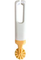 Roller Cutter Cutter Set Kitchen Pastry Knife Dough Wheel with Replaceable Discs 15.7cm Divider Cutter for Noodles, Pizza and Dough White