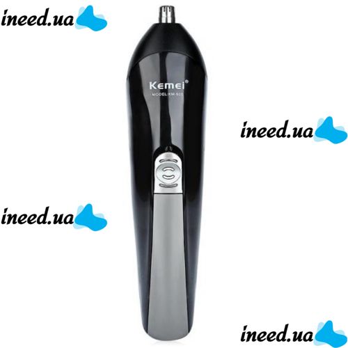 Rechargeable electric shaver, clipper, Kemei KM-600 trimmer for cutting hair, beard, nose and ears, 11 in 1 body kit with attachments, razor trimmer