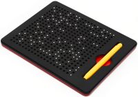 Магнітна дошка для малювання кульками MagPad 1763-1 на 380 магнітів зі стилусом, дитячий розвиваючий Магнітний планшет для творчості TSQ-380