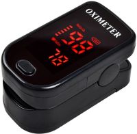 Портативний пульсоксиметр на палець Pulse Oximeter BL - 230 пульсометр з LCD дисплеєм на батарейках для вимірювання пульсу сатурації кисню в крові