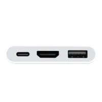 Кабель, адаптер, конвертер Buro Type-C на HDMI, USB 3.0, Type C, 3 в 1 концентратор для устройств с Type с портом, Переходник hub разветвитель белый