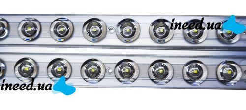LED Ceiling Lamp with Lenses Tube Light T10 120 cm 6500K Electric Modular Lamp SMD 36W Wall Lamp from 220V Mains White