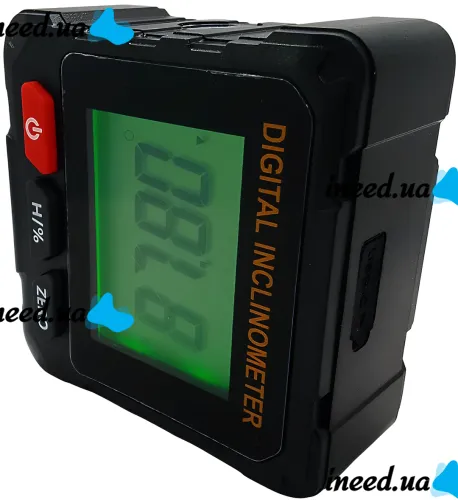 Digital Inclinometer VC720 Digital Inclinometer VC720 with 2 line laser and magnet, electronic laser level for tilt angle measurement