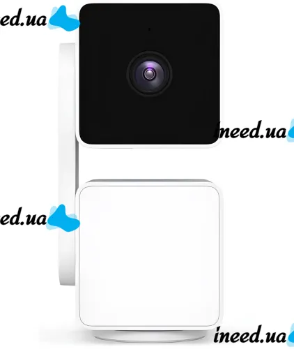 Wi-Fi камера відеоспостереження Wyze Cam Pan V3 1080p HD поворотна IP відеокамера з кольоровим нічним баченням і датчиком руху з кріпленням на стіну