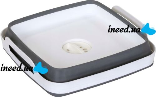Folding Sink basket with drain Folding Cup portable Sink sink with stopper and handles, plastic basket for vegetables and fruits in the sink