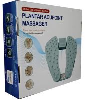 Вібраційний масажер для ніг Plantar Acupoint Foot Massager LKL-1666 електричний акупунктурний вібромасажер для стоп з функцією підігріву від мережі