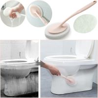 Універсальна щітка Sponge Brush для прибирання унітазу, ванної, чистяча губка з мікрофібри для чищення та миття кухні з довгою ручкою