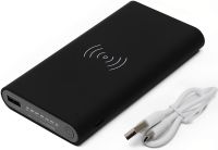 Wireless Charger Power Bank Qi Compatible 30000 mAh with Fast Charging , Portable External Battery USB Power Bank for Phone