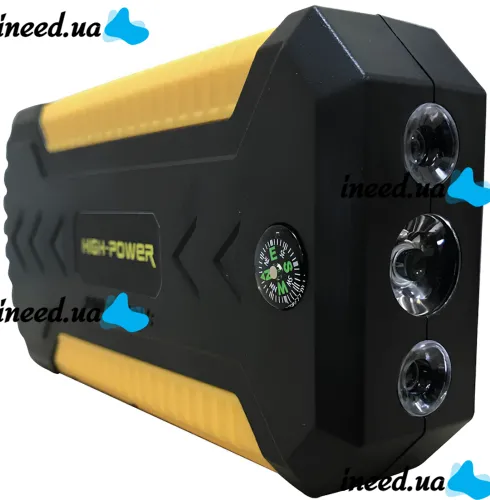 Автомобільний пускозарядний пристрій Jump Starter JS19D 12V 88000 мАг автомобільний стартер і Powerbank з дисплеєм для зарядки акумулятора авто