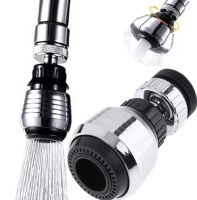 Universal rotary nozzle on the faucet for saving water Water Saver, Aerator on the mixer with a twist for adjusting water, Water Saver