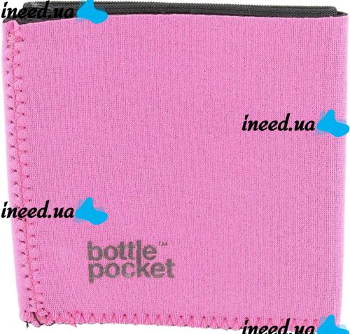 A case with a pocket for a sports bottle Bottle Pocket up to 1 liter fabric pocket organizer for storing a smartphone, keys, cards and headphones