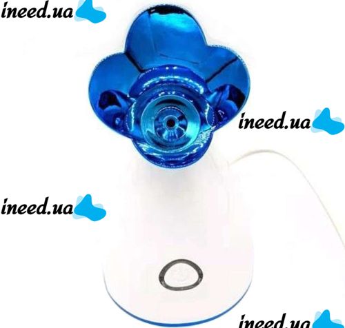 Парова сауна для омолодження та зволоження обличчя з інгалятором Phyopus Facial Ionic Steamer CL-5358, Розпарювач 2в1 з іонізатором для чищення шкіри