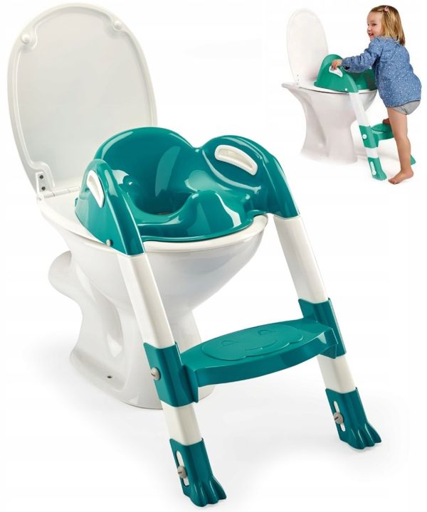 Детское складное сиденье на унитаз горшок со ступенькой Freggie Thermobaby Kiddyloo Детский стульчик для обучения горшку Накладка на унитаз для детей