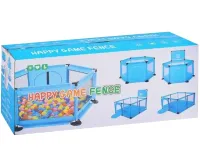 Bambi M1340 folding playpen with mosquito net for children's play, DreamToys Hexagonal ball dry pool with fence for toddlers