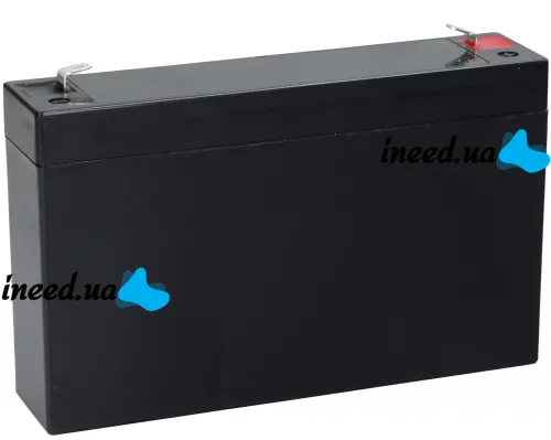 Gel BATTERY UKC 6V 7A lead acid battery