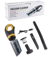 Беспроводной автомобильный пылесос Prokvel Mini Car Vacuum Cleaner 120W на аккумуляторе, Аккумуляторный ручной автопылесос от USB для автомобиля