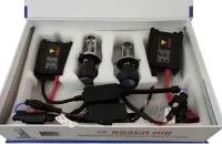 Комплект ксенону Bosch H3 HID 6000K 35W 12V з блоками розпалу і лампами, набір ксенонових ламп для фар в авто Холодний білий