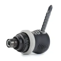 Multifunctional Ratchet Telescopic Mini Screwdriver with Double Head CR-V 13 in 1, Reversible Screwdriver with Ratchet and Magnetic Bits