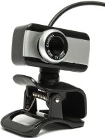 Провідна веб камера з мікрофоном Digital HD Camera RD517 640х480 універсальна зовнішня USB веб-камера на прищіпці для ПК комп'ютера і ноутбука Чорна