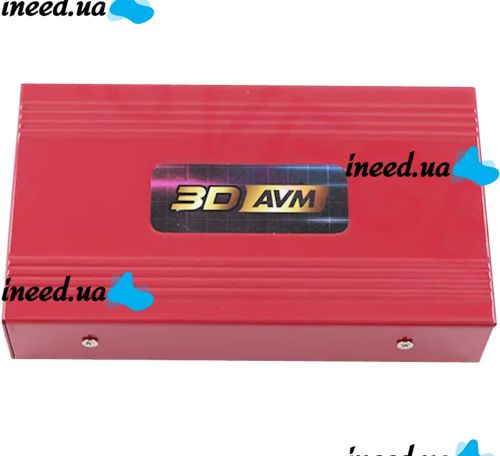 Автомобільна система кругового огляду Asvegen 3D N34 360 градусів, паркувальна система спостереження 4 камери для панорамного огляду з пультом в авто