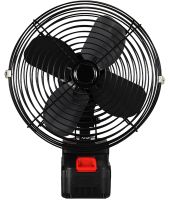 Настільний акумуляторний вентилятор Electric Fan VAP-8-1 48V 8″ бездротовий підлоговий охолоджувач повітря з автоповоротом і 2 швидкостями AND 0515