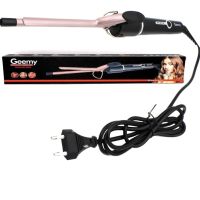 Gemei GM-2825 ceramic pro 9mm professional thin curling iron for small curls, Tourmaline-coated Afro, Gemmy Curling Iron