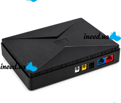 Andowl Q-UP900 UPS for Wi-Fi Routers, 5V, 9V, 12V, 8800mAh Power Bank, 18W UPS for Modems, Switches, and Cameras