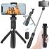 Selfie Stick Tripod Selfie Stick L01 70cm Telescopic Tripod for Selfie, Monopod Tripod with Holder for Phone with Bluetooth Remote Control L-01
