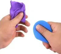Solidifying plasticine Super Clay A1435D 12 colors for modeling and modeling figures, A set of air modeling with blades Worison BK-1012 for children