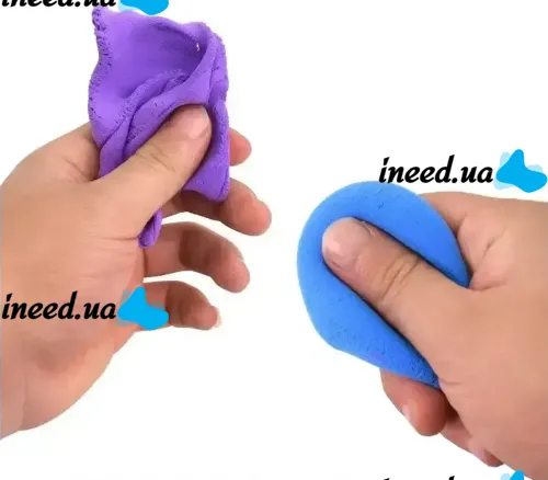 Solidifying plasticine Super Clay A1435D 12 colors for modeling and modeling figures, A set of air modeling with blades Worison BK-1012 for children