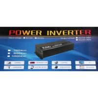 Автомобільний інвертор UN-3063 9000W 12V-220v, Авто перетворювач напруги струму від прикурювача і акумулятора 12В 9000В з захистом від перегріву
