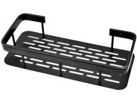 Настенная прямая полка в ванную Storage Rack AND197, Навесной органайзер 30х13х5.5см держатель для ванной XL-915 под косметические принадлежности на стену