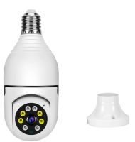 Беспроводная панорамная IP Wi-Fi камера видеонаблюдения в патрон L1 E27 Smart 3120S-DPXY 2MP, Поворотная умная WIFI лампочка камера с цоколем 1080P