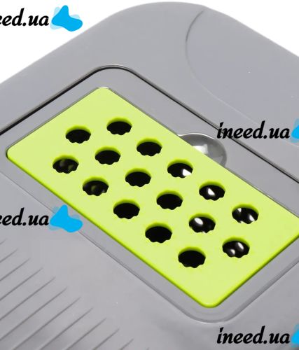 Багатофункціональна овочерізка Veggie slicer MA-8 22 в 1 кухонна терка подрібнювач слайсер для нарізки овочів і фруктів з насадками і контейнером